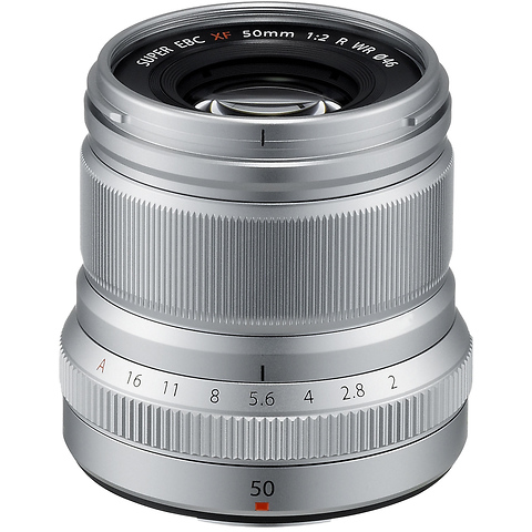 XF 50mm f/2 R WR Lens (Silver) Image 0