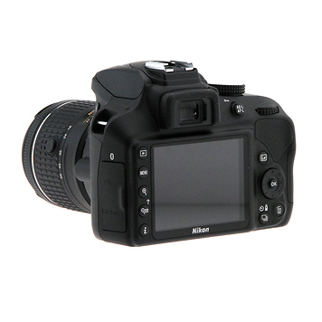 D3400 Digital SLR Camera with 18-55mm Lens - Black (Open Box)