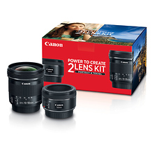 50mm f/1.8 and 10-18mm Portrait & Travel 2-Lens Kit Image 0