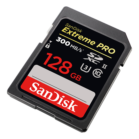 128GB Extreme PRO UHS-II SDXC Memory Card Image 0