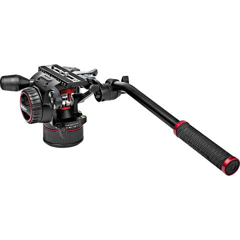 Nitrotech N8 Video Head & 546B Pro Tripod with Mid-Level Spreader Image 1