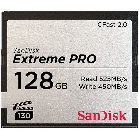 128GB Extreme PRO CFast 2.0 Memory Card Image 0