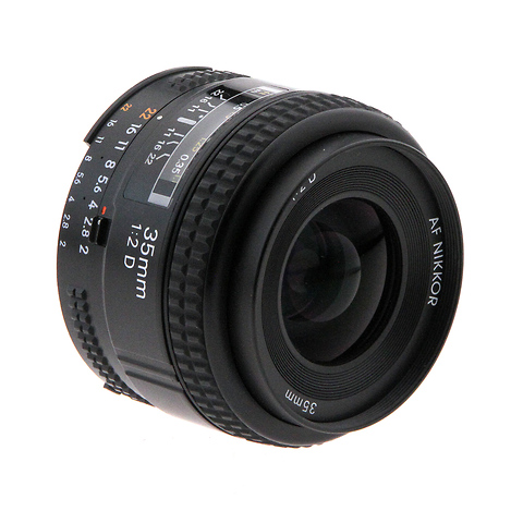AF Nikkor 35mm f/2D Autofocus Lens - Pre-Owned Image 1