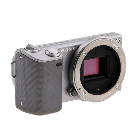 Alpha NEX-5 Digital Camera Body (Silver) Pre-Owned Image 0