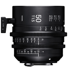 50mm T1.5 FF High Speed Prime Lens for Canon EF Mount Image 0