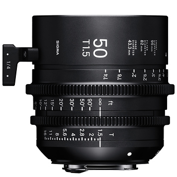 50mm T1.5 FF High Speed Prime Lens for Canon EF Mount