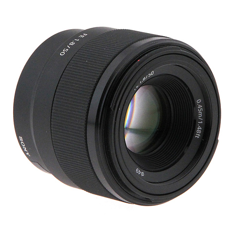 SEL 50mm f/1.8 FE E-Mount Lens Pre-Owned Image 1