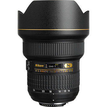 AF-S Zoom Nikkor 14-24mm f/2.8G ED AF Lens - Pre-Owned