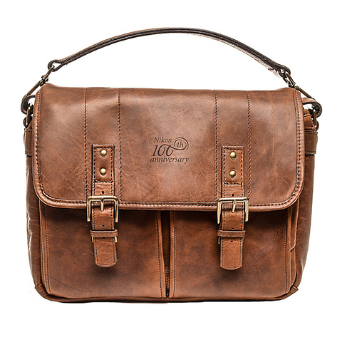 100th Anniversary Premium Leather Bag (Antique Cognac) Image 0