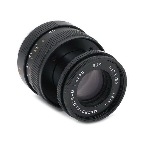 90mm f/4 Elmar-M 11633 w/Macro Adapter 14409 - Pre-Owned Image 1