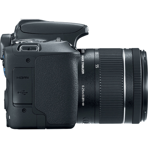 EOS Rebel SL2 Digital SLR with EF-S 18-55mm f/4-5.6 IS STM Lens (Black) Image 8