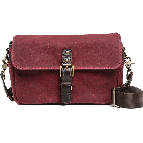 The Bowery Camera Bag (Canvas, Crimson) Image 0