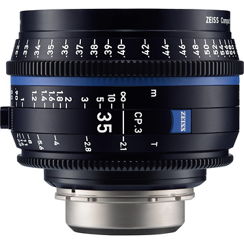 CP.3 35mm T2.1 Compact Prime Lens (PL Mount, Feet)