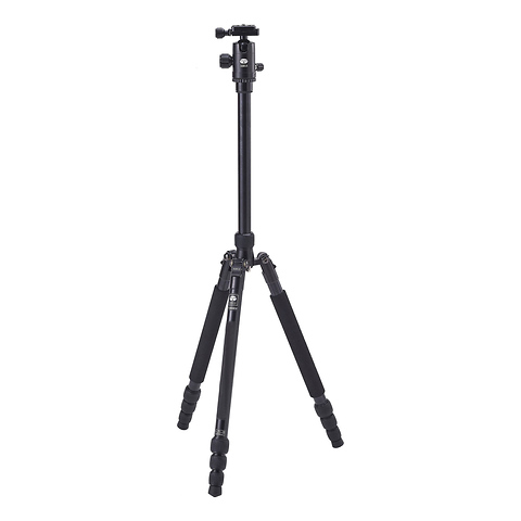 T-004X Aluminum Tripod with C-10S Ball Head (Black) Image 1