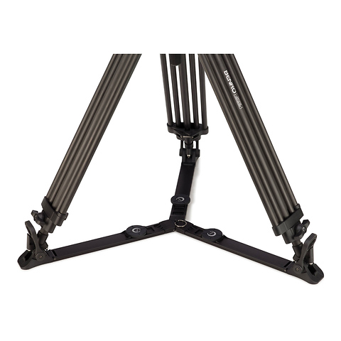 C674TM Carbon Fiber Tandem-Leg Video Tripod (100mm Bowl) Image 3