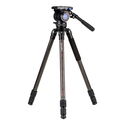 Carbon Fiber Tripod Kit with BV8H Head (75mm) Image 0