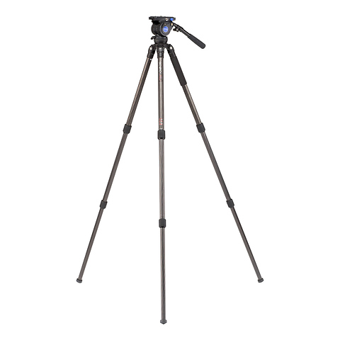 Carbon Fiber Tripod Kit with BV8H Head (75mm) Image 1