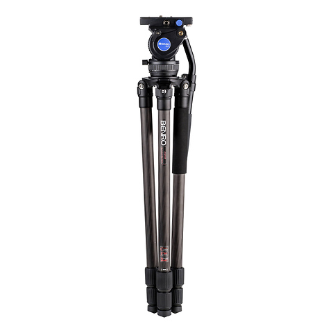 Carbon Fiber Tripod Kit with BV8H Head (75mm) Image 2