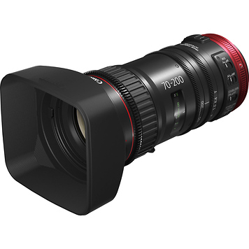 CN-E 70-200mm T4.4 Compact-Servo Cine Zoom Lens (EF Mount) with ZSG-C10 Zoom Grip