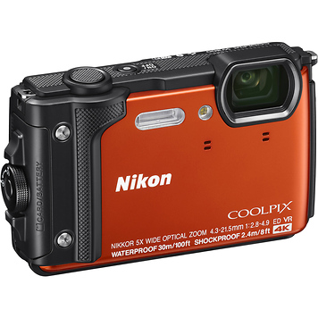COOLPIX W300 Camera Orange (Open Box)