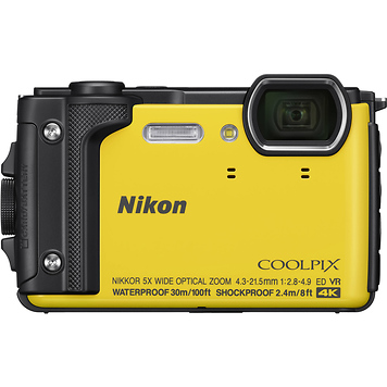 COOLPIX W300 Digital Camera (Yellow)