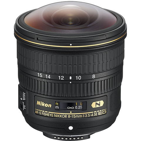 AF-S Fisheye NIKKOR 8-15mm f/3.5-4.5E ED Lens Image 0