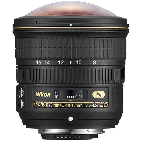 AF-S Fisheye NIKKOR 8-15mm f/3.5-4.5E ED Lens Image 1