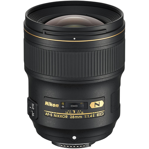 AF-S NIKKOR 28mm f/1.4E ED Lens Image 0