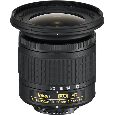 AF-P DX NIKKOR 10-20mm f/4.5-5.6G VR Lens Image 0