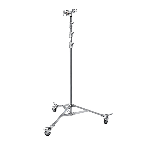 Overhead Stand 58 with Braked Wheels (Chrome-plated,19 ft.) Image 0