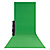 X-Drop Wrinkle-Resistant Backdrop Kit Chroma-Key Green Sweep (5 x 12 ft.)