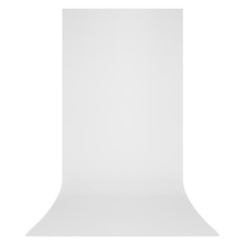 X-Drop Wrinkle-Resistant Backdrop High-Key White Sweep (5 x 12 ft.) Image 0