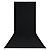 X-Drop Wrinkle-Resistant Backdrop Rich Black Sweep (5 x 12 ft.)