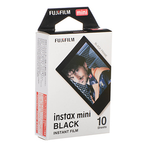 instax mini Black Instant Film (10 Exposures)