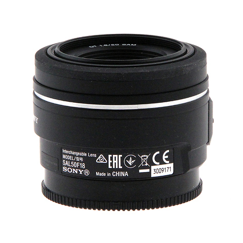 50mm f/1.8 DT AF Lens A-Mount (SAL-50F18) - Pre-Owned Image 1