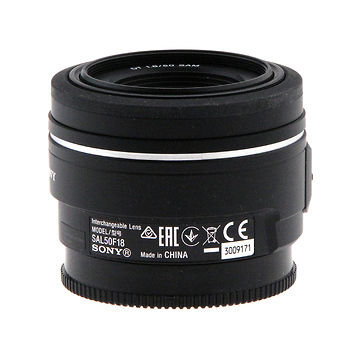 50mm f/1.8 DT AF Lens A-Mount (SAL-50F18) - Pre-Owned
