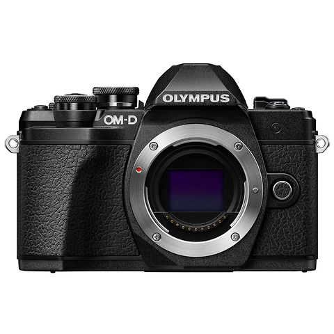 OM-D E-M10 Mark III Mirrorless Micro Four Thirds Digital Camera Body (Black) Image 0