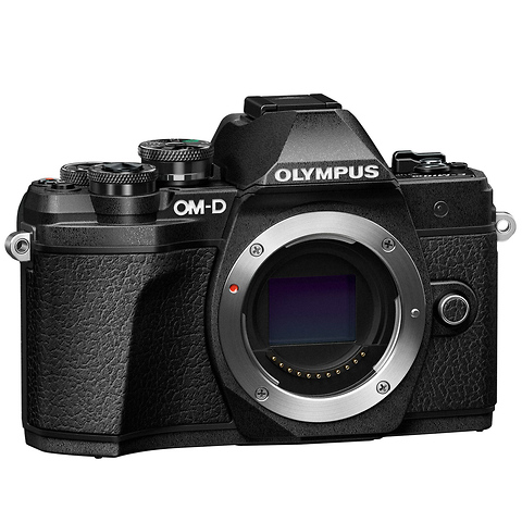 OM-D E-M10 Mark III Mirrorless Micro Four Thirds Digital Camera Body (Black) Image 2