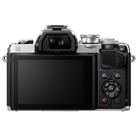 OM-D E-M10 Mark III Mirrorless Micro Four Thirds Digital Camera Body (Silver) Image 6