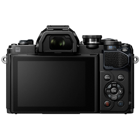 OM-D E-M10 Mark III Mirrorless Micro Four Thirds Digital Camera with 14-42mm Lens (Black) Image 4
