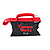 Cinema Works 5 lb Sandbag (Black with Red Handle)