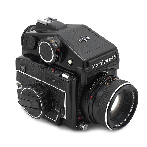 m645 Medium Format Camera Body w/ Sekor 80mm & 120 Back - Pre-Owned Image 0