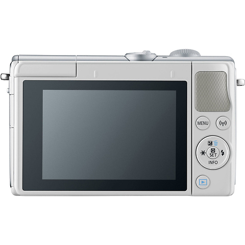 EOS M100 Mirrorless Digital Camera with 15-45mm Lens (White) Image 6