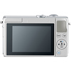 EOS M100 Mirrorless Digital Camera with 15-45mm Lens (White) Thumbnail 6