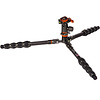 Equinox Leo Carbon Fiber Tripod System & AirHed Switch Ball Head (Gunmetal Gray) Thumbnail 3