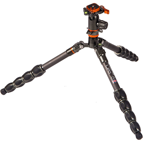 Equinox Leo Carbon Fiber Tripod System & AirHed Switch Ball Head (Gunmetal Gray) Image 2