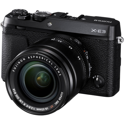 X-E3 Mirrorless Digital Camera with 18-55mm Lens (Black) Image 0