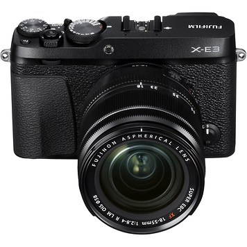 X-E3 Mirrorless Digital Camera with 18-55mm Lens (Black)