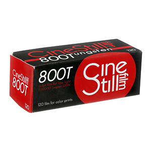 800Tungsten High Speed Color Film 120 Format (ISO 800)