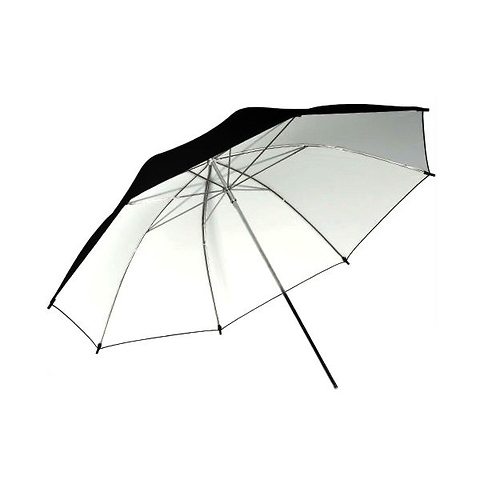 40 In. Reflector Umbrella (Black/White) Image 0
